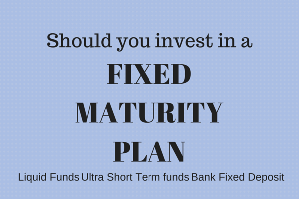 Should you invest in an FMP?
