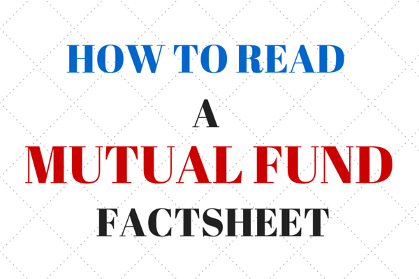 mutual fund factsheet