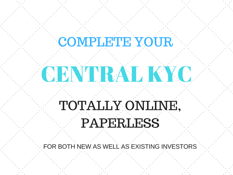 Central KYC - how to update online